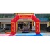 Rental 20ft hexogon Square Inflatable Arch with branding
